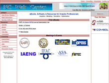 Tablet Screenshot of ncwebcenter.com